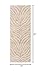 Hauteloom Manteca Contemporary Animal Zebra Print Runner Rug for Living Room Hallway, Kitchen - Distressed Faded Style - Cream, White, Beige, Gray - 2'7