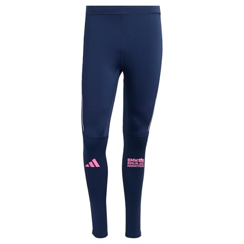 adidas Men's Mallas BMW Berlin-Marathon 2025 Long, Collegiate Navy, S