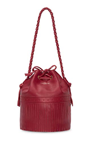 [ジェイアンドエムデヴィッドソン] レザーショルダーバッグ カーニバル M BURGUNDY [並行輸入品]