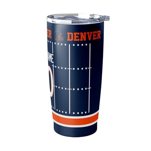 Image of ANTKING Denver Tumbler 20 oz Travel Coffee Cup for Men Women Boy Custom Name Number Gifts