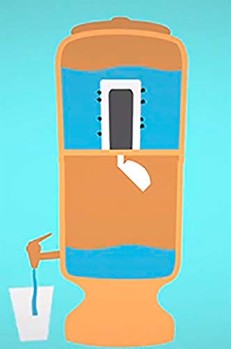 Vela Para Filtro De Barro Tripla Ação Cristalina Kit 4 Un