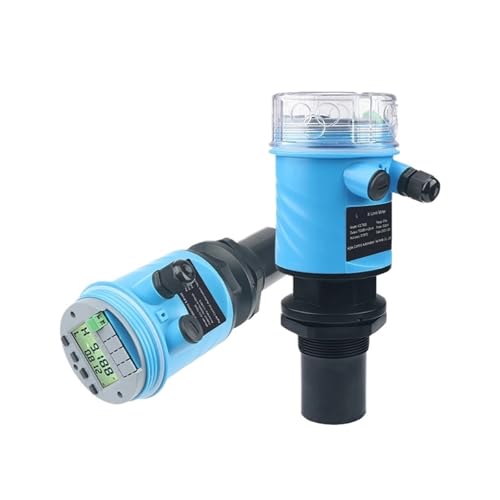 LDHJBNAC Ultrasonic Level Meter 4-20ma RS485 Liquid Water Level Sensor Transmitter Tank Level Sensor Transmitter for Grain Granary Silo(0-3000mm RS485)