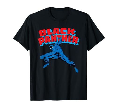 T-shirt Marvel Black Panther rétro le cadeau parfait pour passionné de comics