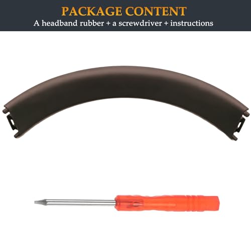Kit de Reparación para Diadema de Auriculares Beat Studio Pro: Cojín de Repuesto Compatible con Beats Studio Pro (A2924) y Studio 3 (A1914), Color Marrón Oscuro miniatura 6