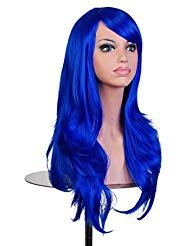 BERON 27inch Sexy Lady Heat Resistant Silk Female Cosplay Wig with Wig Universal Monofilament Cap