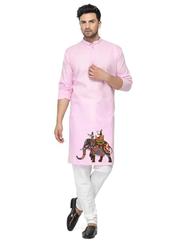 Image of Men's Digital Printed Kurta for Festival
