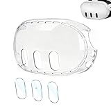 Upgraded Lens Protector Cover for Meta Quest 3, Plastic Hard Protective Shell Cover for Oculus Quest...