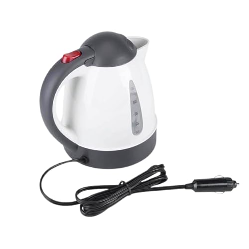 Hervidor eléctrico portátil de 1 litro 12V para auto miniatura 1