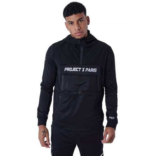Sweat à capuche noir Project X Paris XL, le hoodie idéal pour vos sorties en ville
