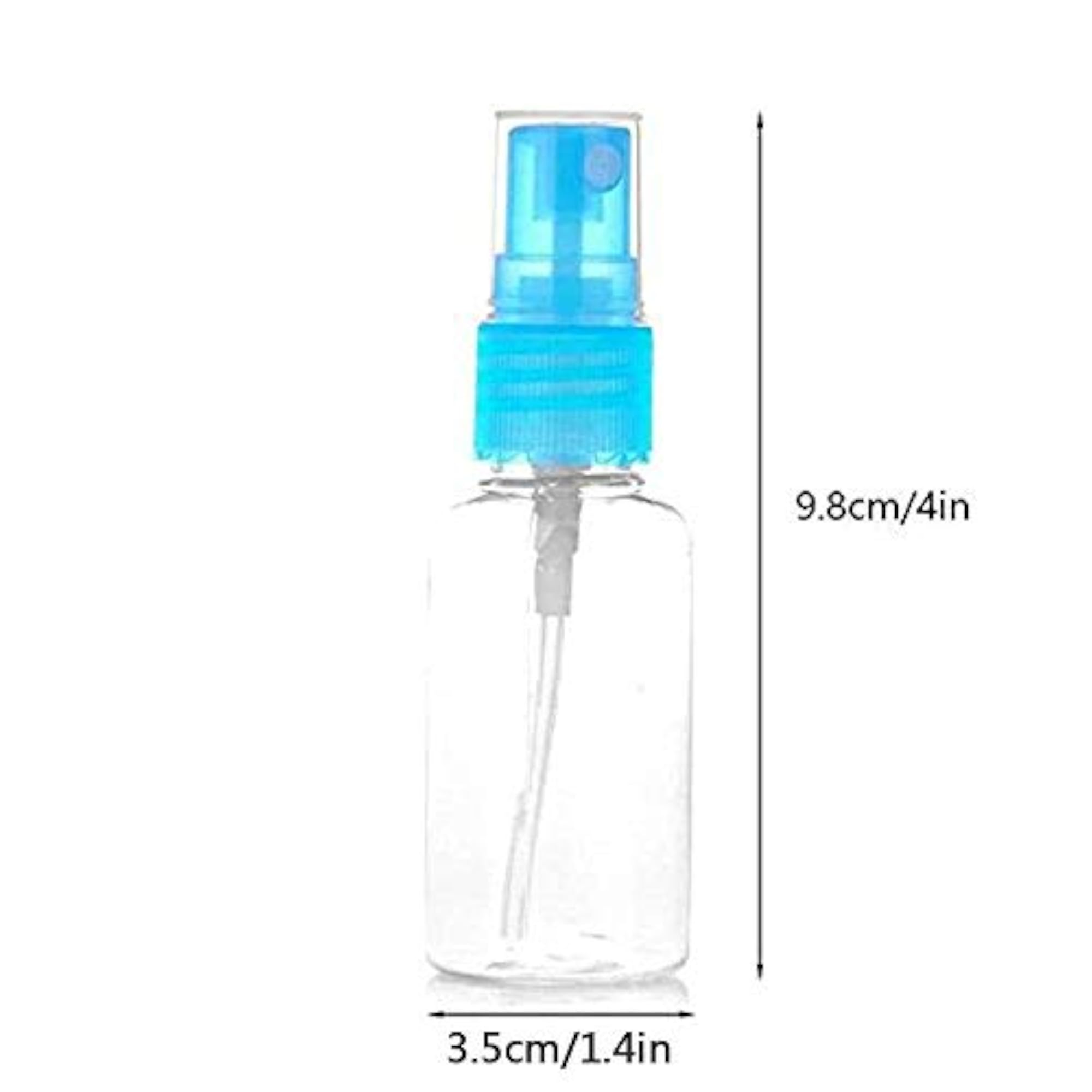 Pack of 20 Clear Plastic Mist Spray Bottles, 50 ML