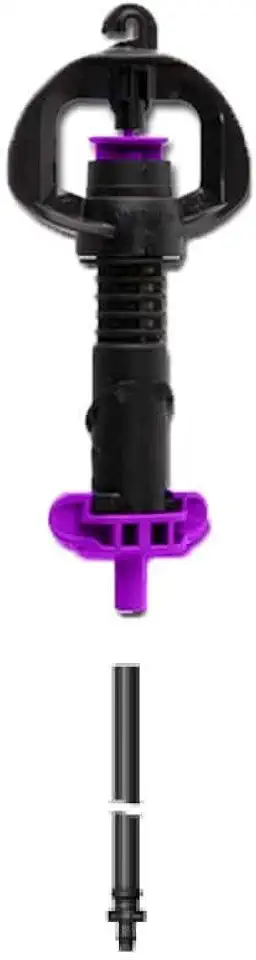 Netafim Microaspersor Supernet Lr 20 L/h + Microtubo 60cm - Vermelho