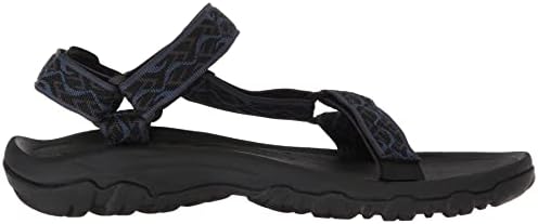Teva Men's Hurricane 4 Sandal, Wavy Trail Navy, 11 | Image 5