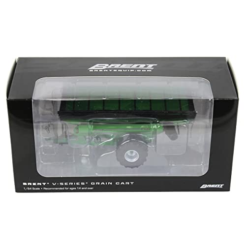 Spec Cast 1/64 Green Brent V1300 Grain Cart miniatura 5