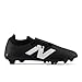 New Balance Unisex Furon Dispatch FG V7+ Soccer Shoe, Black/White/True Red, 5 US Men