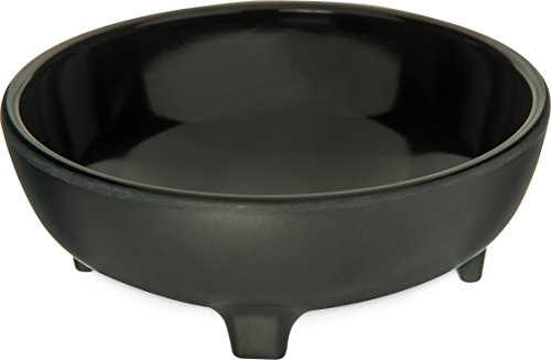 Ramequin en mélamine noir Molcajete Carlisle 8 oz lot de 48