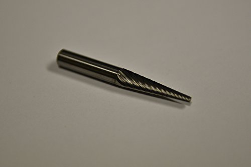 Fresa de carburo SM-3 Single Cut 1/4" x 1" miniatura 1