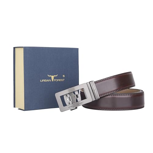 Image of URBAN FOREST Rolf Formal Leather Belt for Men