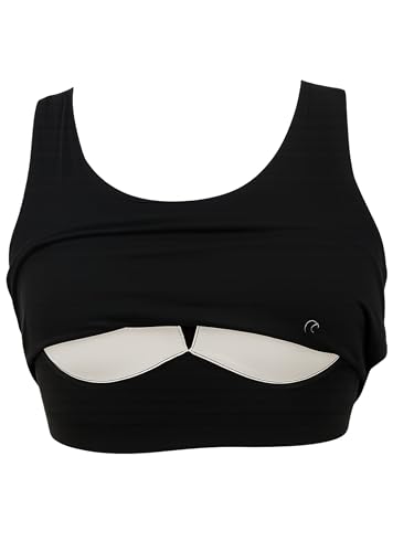 Image of DChica Essentials Women's Padded Tank Top, Soft & Supportive Fit, Seamless Non-Wired Cami Bra, Comfortable Stretch Fabric, Innerwear for Women