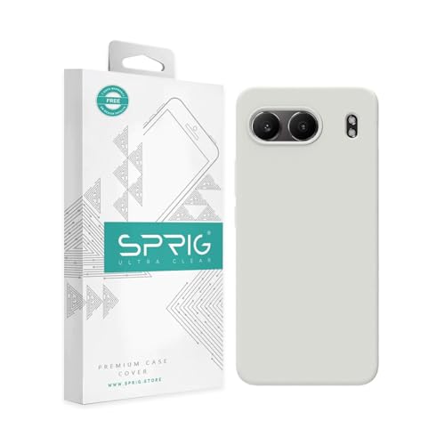 Image of SPRIG Compatible with OnePlus Nord 4 Premium SilkTone Back Cover Drop Tested Shock Proof Mobile Case for Men, Women, Boys and Girls with Camera Protection (Light Grey)