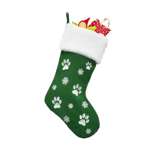 home green christmas stocking