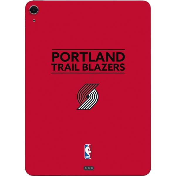 Skinit Decal Tablet Skin Compatible with iPad Air 11in (2024-2025) - Officially Licensed NBA Portland Trail Blazers Standard - Red Design