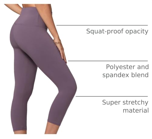 Image of Conceited High Waisted Ultra Soft Leggings for Women - Full Length, Capri Length and Biker Shorts - Available in Plus Size