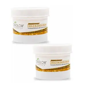 Gold Bleach Cream 50g|Skin Brightening |Radiant Glow|Restore Skin lustre|Tan Removal |Pack of 2