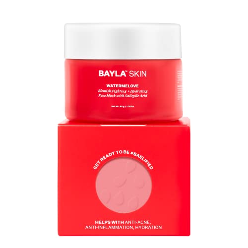 Watermelove Blemish Fighting + Hydrating Face Mask with 1% Salicylic Acid | Suitable for Acne-Prone Skin | Anti-Acne and Skin Hydration | Watermelon | 50g