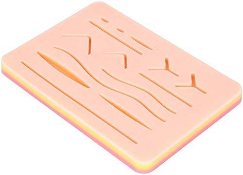 Huncha Goods Suture Practice Pad |Pre-Wound Suture Practice pad, Reusable Suturing Pad