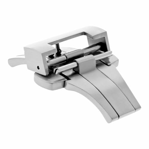 Ewatchparts 22mm Deployment Clasp Buckle Compatible with 44mm Panerai Marina 24mm Leather Band Strap Br
