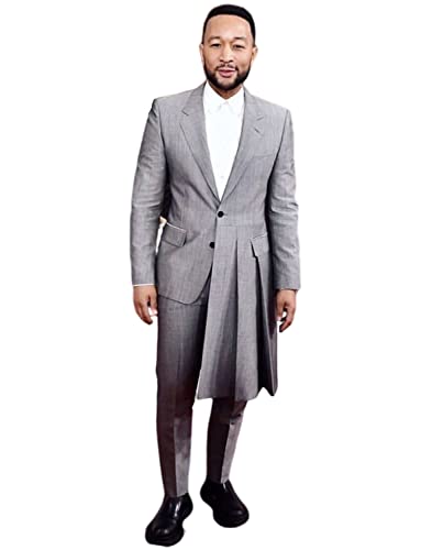 Smoking Deux Pièces Homme Mariage Tenue Décontractée Costume 2 Boutons