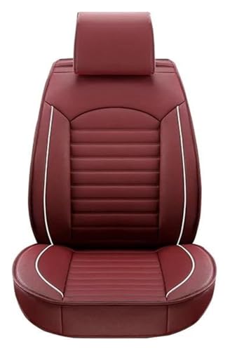 ASHILD Asiento Coche para Aveo para Sail para Silverado para Equinox para Trax para Travers Protectores Asiento Coche Cubierta Asiento Coche Fundas Asiento(Wine Red)