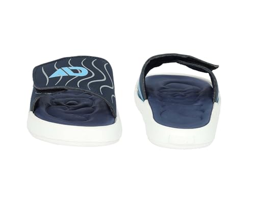 Image of AADI Men's Synthetic Leather Lightweight Comfortable Outdoor Dailyuse Casual Slides /Flip Flop /Slippers
