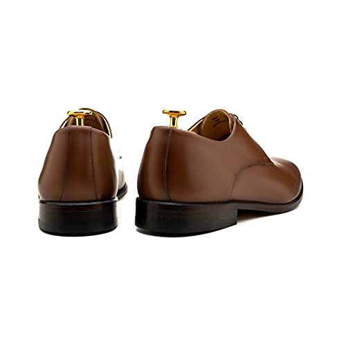 Image of Leather Formal /Classic Shoes Oxfords Plain Derby Merida