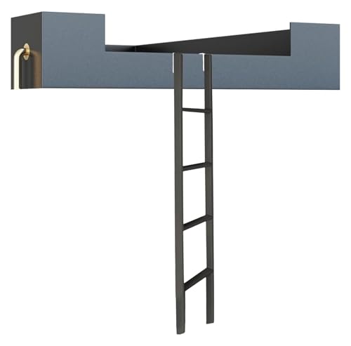 Escalera ajustable para loft de dormitorio y camas elevadas de 1,65 metros 2