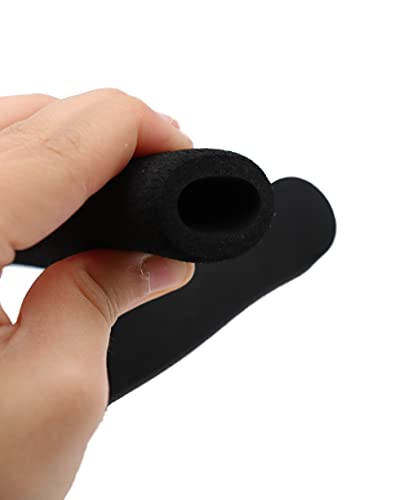 PEPE - Handvaten fiets, Handvaten krukken, Handvat wandelstok, Handvat zwart, Looprek handvat, Rollator handvat, PEPE Handvat Zijwaardse Buiging 4 stuks - Afbeelding 5