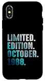 Photo Gallery edizione limitata ottobre 1988 retro vintage 1988 custodia per iphone x/xs Photo Gallery edizione limitata ottobre 1988 retro vintage 1988 custodia per iphone x/xs