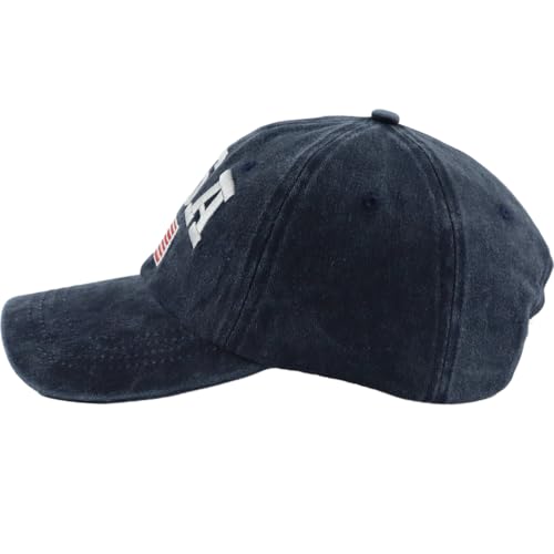 Image of SHANVANKE American Flag Hats for Men Women, Cotton Adjustable Embroidered US Baseball Cap