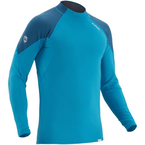 NRS Men's HydroSkin 0.5 Long Sleeve Shirt-Fjord-S