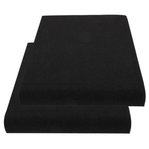 JOINPAYA 2個スピーカーアイソレーションパッド 音響パネル モニターアイソレーションクッション 衝撃吸収設計で振動低減 サブウーファー対応 オーディオ機器用