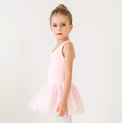 image for STELLE Girls Cute Tutu Dress Ballet Leotard for Dance (Toddler/Little 