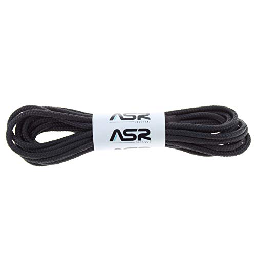 Sleeved Spectra Kevlar Cord Black 500ft 325lbs Strength Line