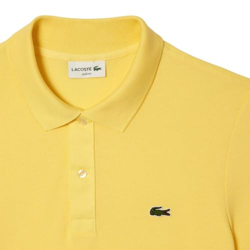 Image of Lacoste Men's Classic Pique Slim Fit Short Sleeve Polo Shirt
