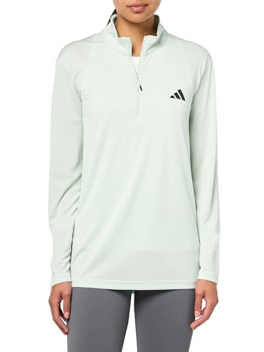 Image of adidas Men's Sweatshirts | Tr-ES 1I4Zip | Blue |