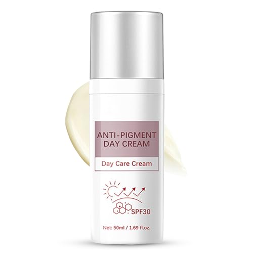 Anti‑Pigment Day Cream Spf30+, Dark Spot Remover For Face, Spf Face Moisturiser – Hydrating Tinted Moisturiser For Uva/Uvb Protection – Pigmentation Removal Cream For Glowing Skin & Uneven Tone