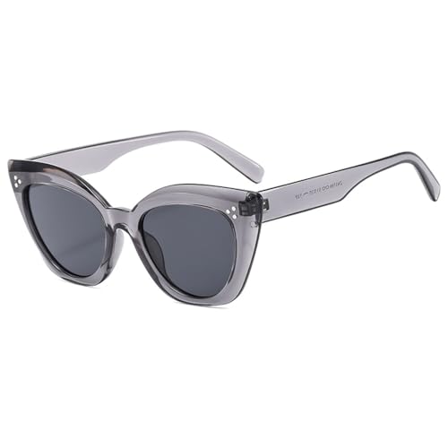 Lunettes de soleil œil de chat femme LVTFCO noir vintage