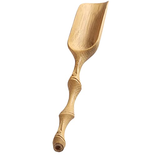 Cabilock Hand Carved Tea Spoon Tea Scoop for Tea Ceremony Lightweight and Portable Accessory for Home Tea House and Restaurants