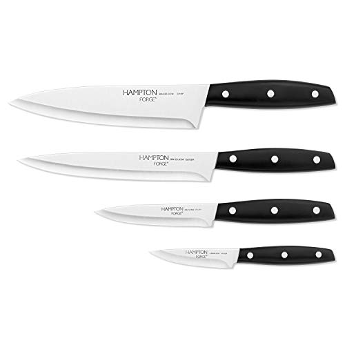 Hampton Forge  Mirage  4 Piece Cutlery Set  Black