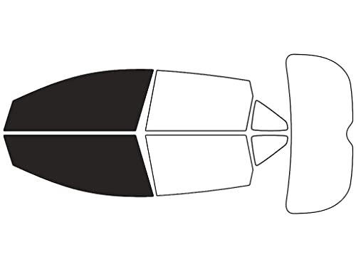 Rvinyl Window Tint Kit Compatible with Nissan Murano 2015-2024 - Front Precut Kit - 20%