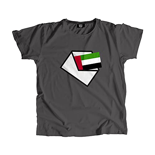T-shirt United Arab Emirates Mail unisexe en coton doux coupe droite